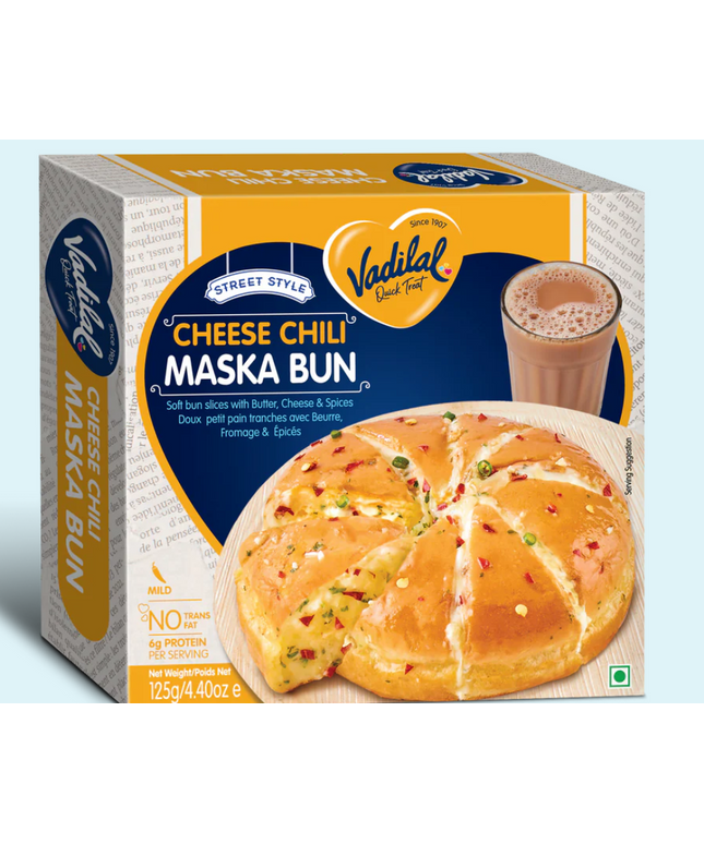 Vadilal Cheese Chili Maska Bun 4.40oz