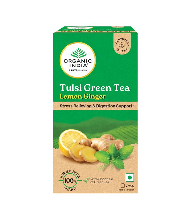Organic India Tulsi Lemon Ginger 35g