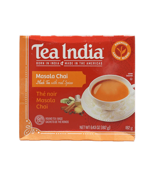 Tea India Ginger Chai 80 Bags 180g