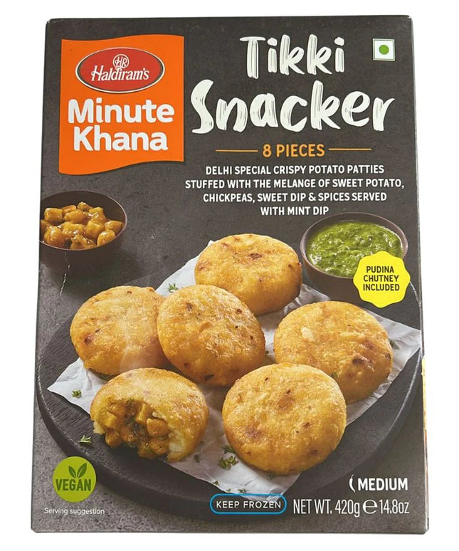 Haldiram's Tikki Snacker 8pcs