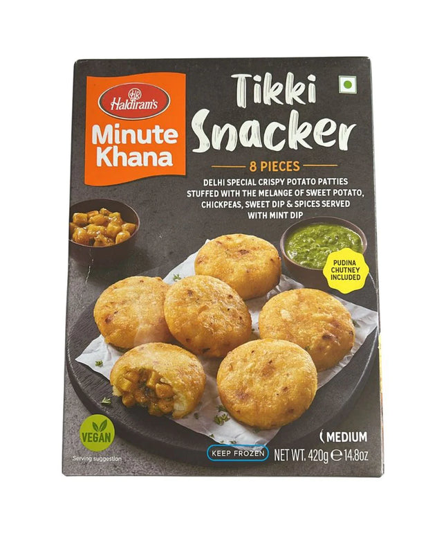 Haldiram's Tikki Snacker 8pcs