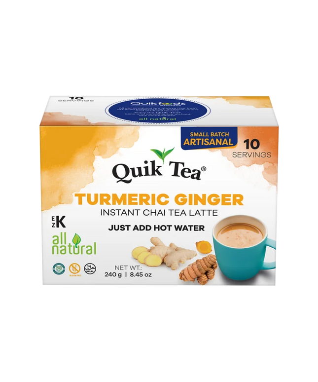 Quik Tea Ashwagandha Turmeric Ginger Chai Latte 240gm
