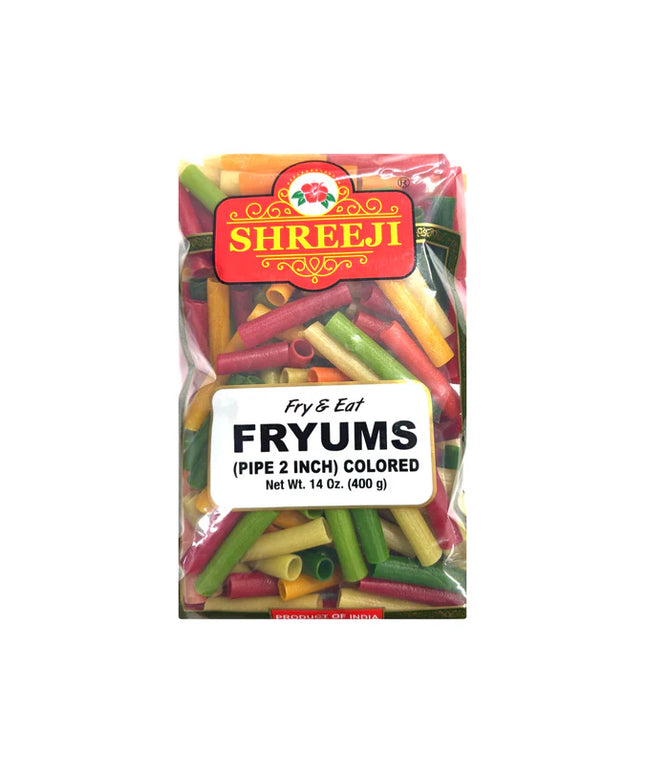 Shreeji Fryums Pipe 2 Inch 400g