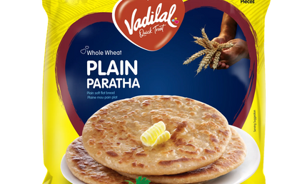 Vadilal Whole Wheat Plain Paratha 5pcs