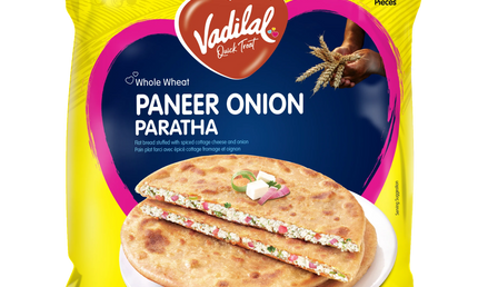 Vadilal Paneer Onion Paratha 4pcs