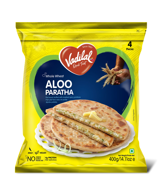 Vadilal Aloo Paratha 4pcs