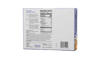 Nanak Frozen Veggie Kebabs 45pcs