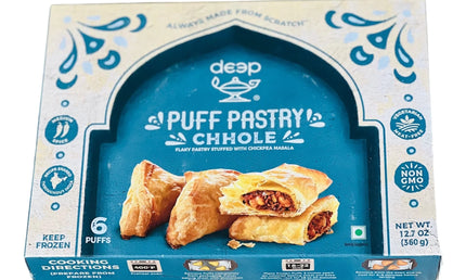 Deep Frozen Puff Pastry Choley 6pcs
