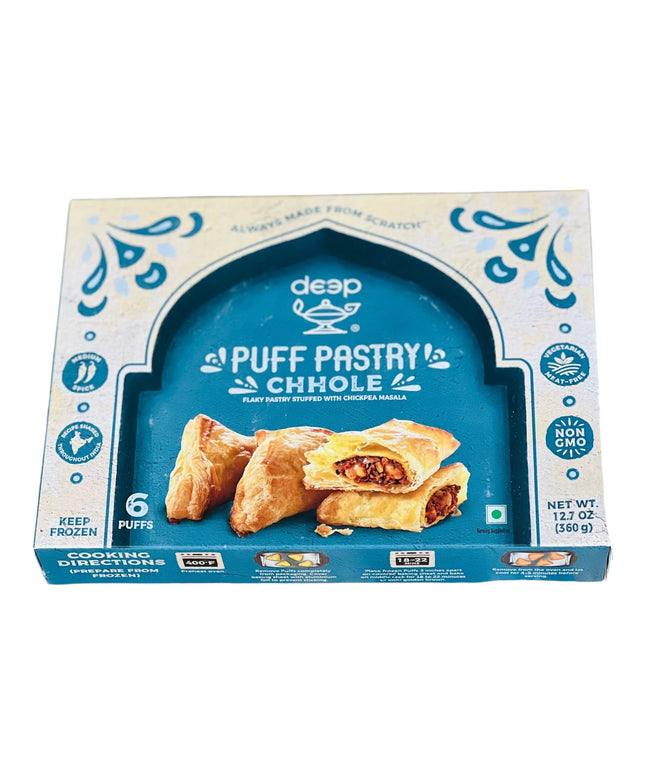 Deep Frozen Puff Pastry Choley 6pcs