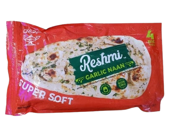 Deep Reshmi Garlic Naan Super Soft 4pcs