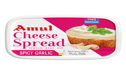 Amul Cheese Spread Spicy Garlic 200g