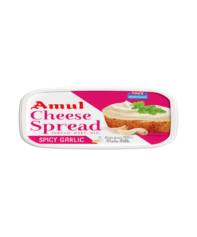 Amul Cheese Spread Spicy Garlic 200g