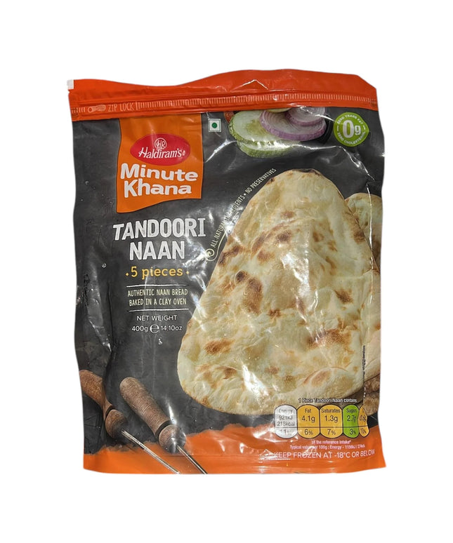 Haldiram's Tandoori Naan 5pcs