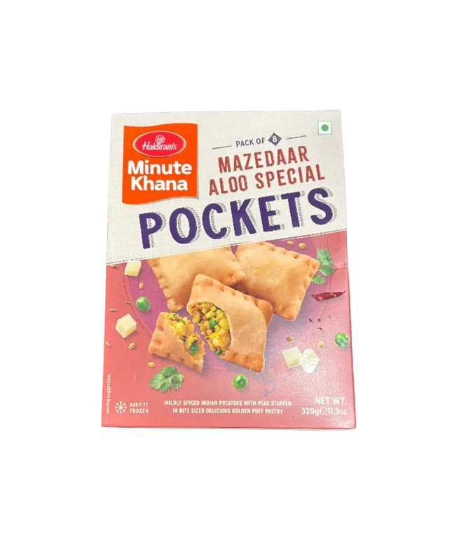 Haldiram's Frozen Mazedar Aloo Special Pockets  11.3oz