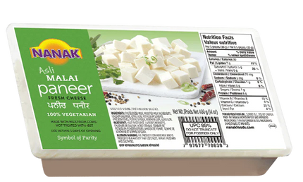 Nanak Malai Paneer Block 1lb