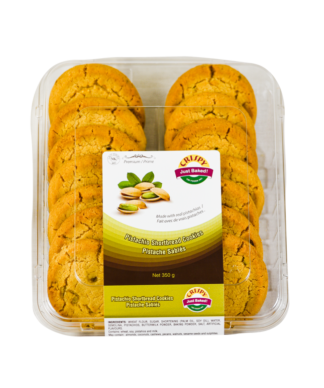 Crispy Pistachio Shortbread Cookies 12.3oz