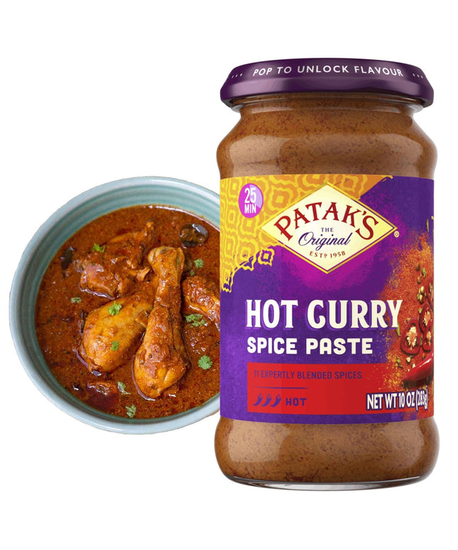 Patak's Hot Curry Paste 11oz