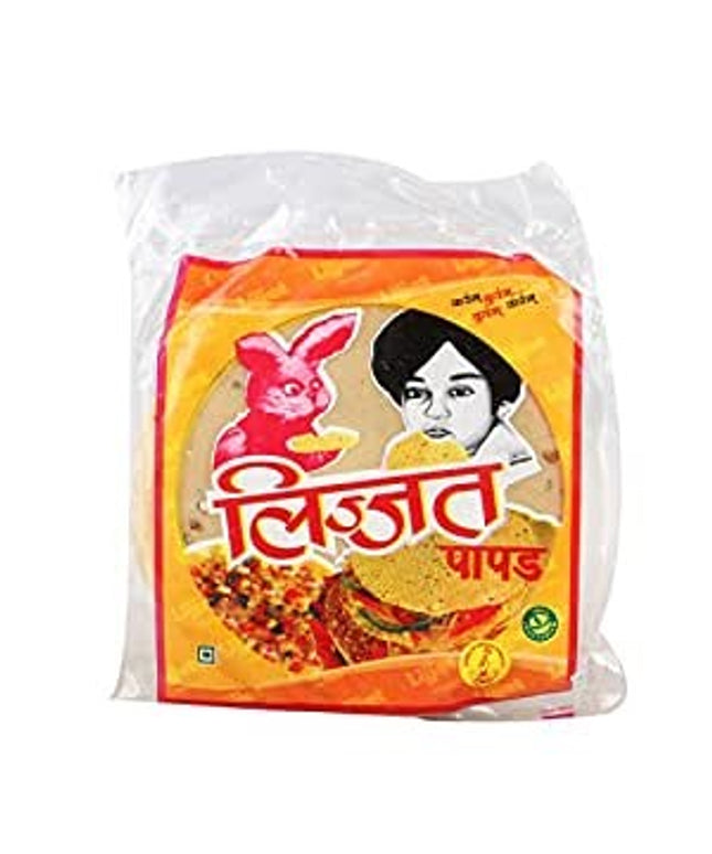 Lijjat Plain Urad Papad 200g