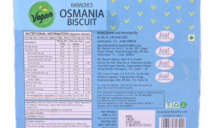 Karachi Bakery Osmania Biscuit Vegan 14oz