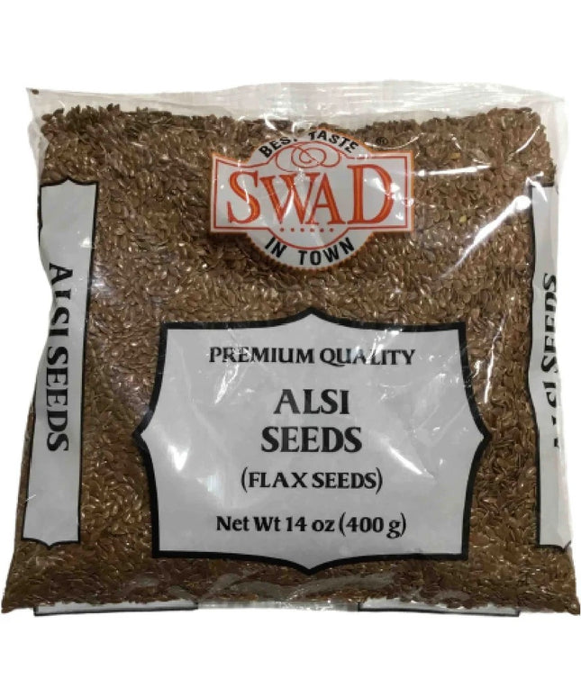 Swad Alsi Seeds Flax Seeds 14oz