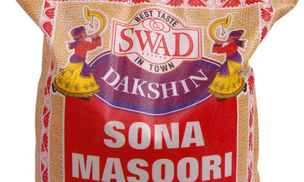 Swad Dakshin Sona Masoori Rice 20lb