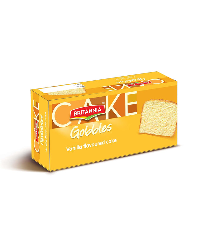 Britannia Cake Gobbles Vanilla Single 8.8oz