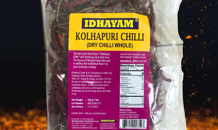 Idhayam Kolhapuri Chilli 7oz