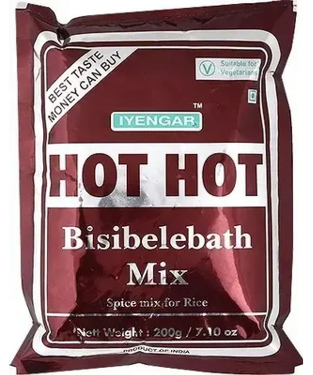 Iyengar Hot Hot Bisibelebath Mix 7oz