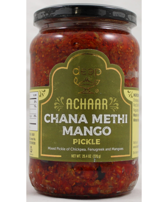 Deep Achaar Chana Methi Mango Pickle 25oz