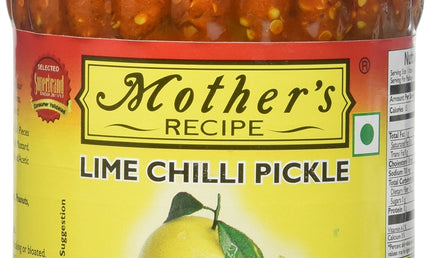 Mother's Recipe Lime Chilli Pickle 17.6oz