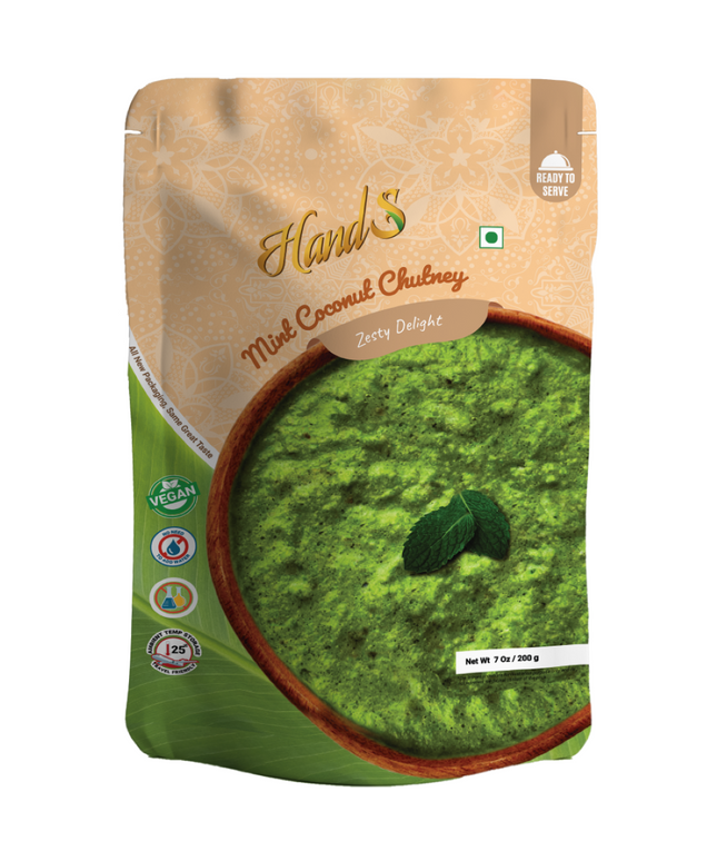 Hand's Mint Coconut Chutney 200g