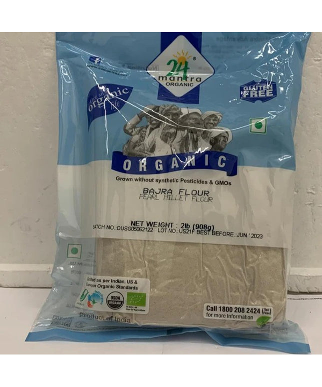 24 Mantra Organic Bajra Flour 2lb