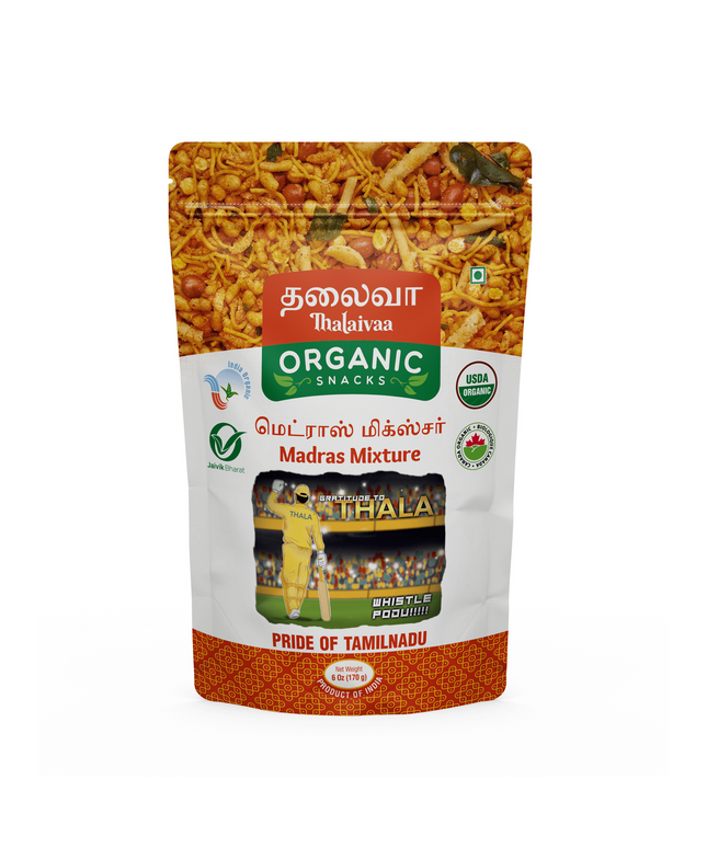 Thalavaa Organic Madras Mixture 6oz