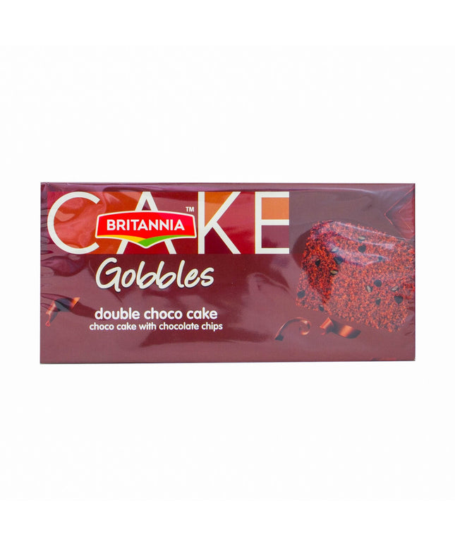 Britannia Cake Gobbles Double Choco 8.8oz