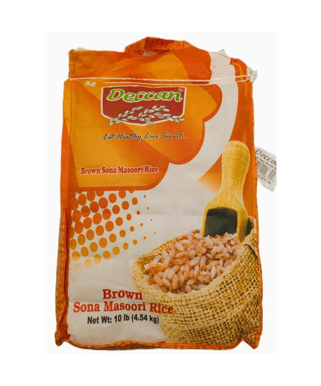 Deccan Brown Sonamasoori Rice 10LB