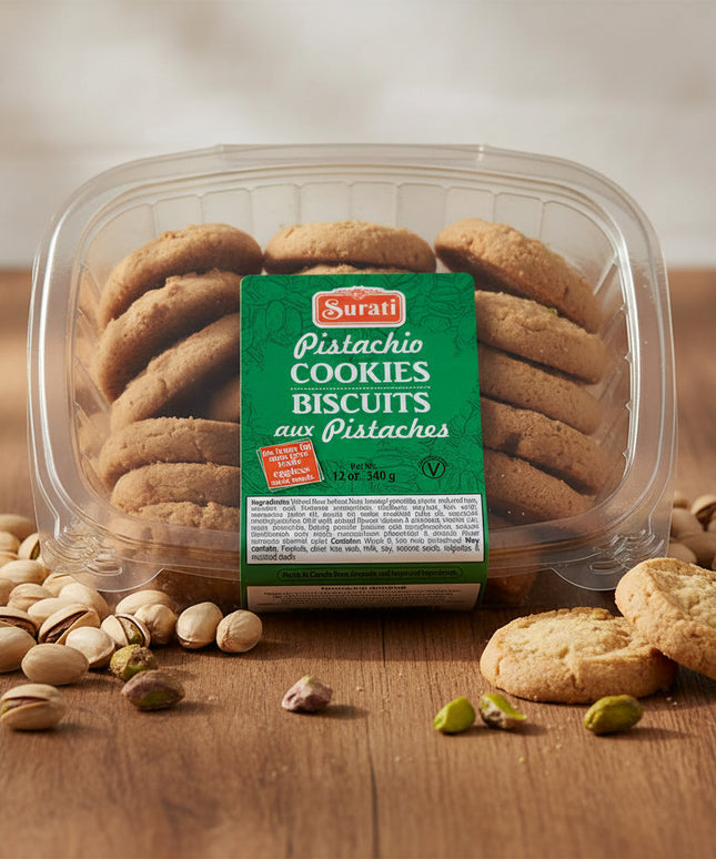 Surati Pistachio Biscuits 12oz