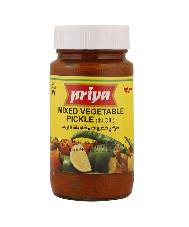 Priya Mixed Vegetable Pickle 8.5oz