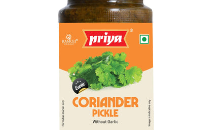 Priya Coriander Pickle 10.5oz