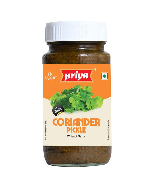 Priya Coriander Pickle 10.5oz