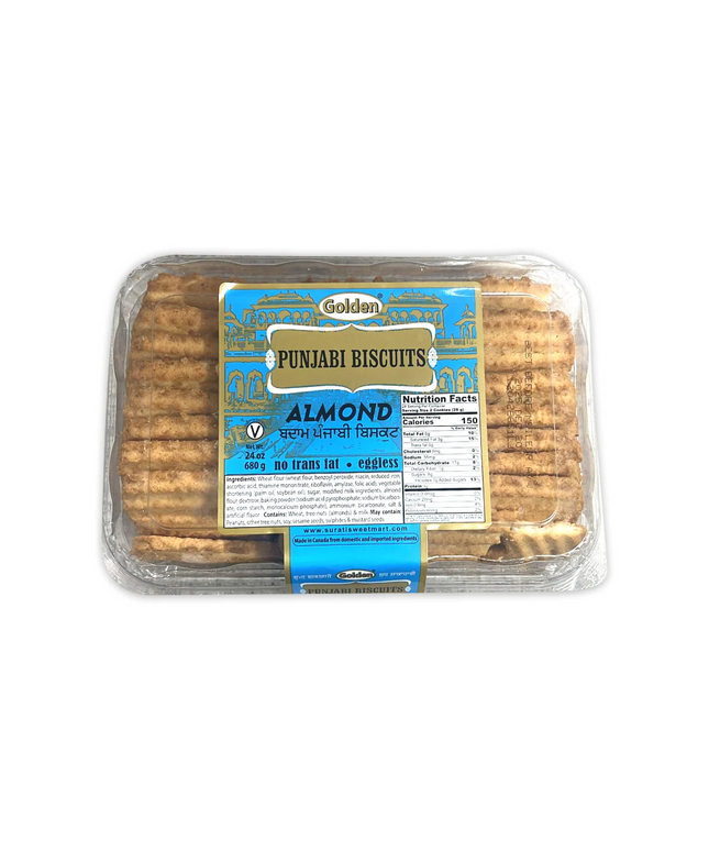 Punjabi Biscuits Almond 24oz