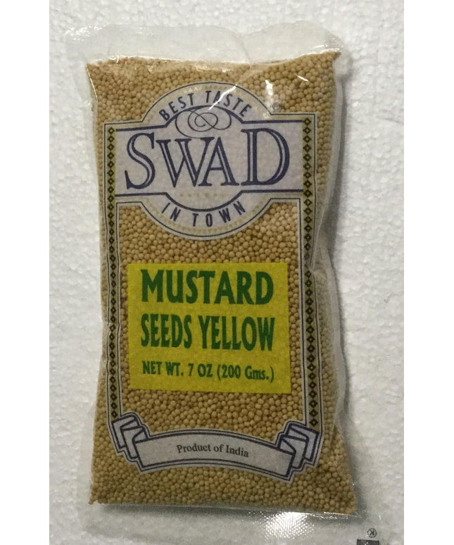 Swad Mustard Seeds Yellow 7oz