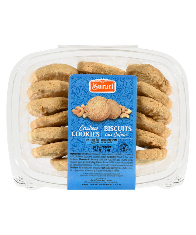 Surati Cashew Biscuits 12oz