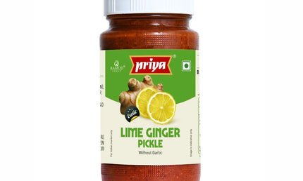 Priya Lime Ginger Pickle 10.5oz