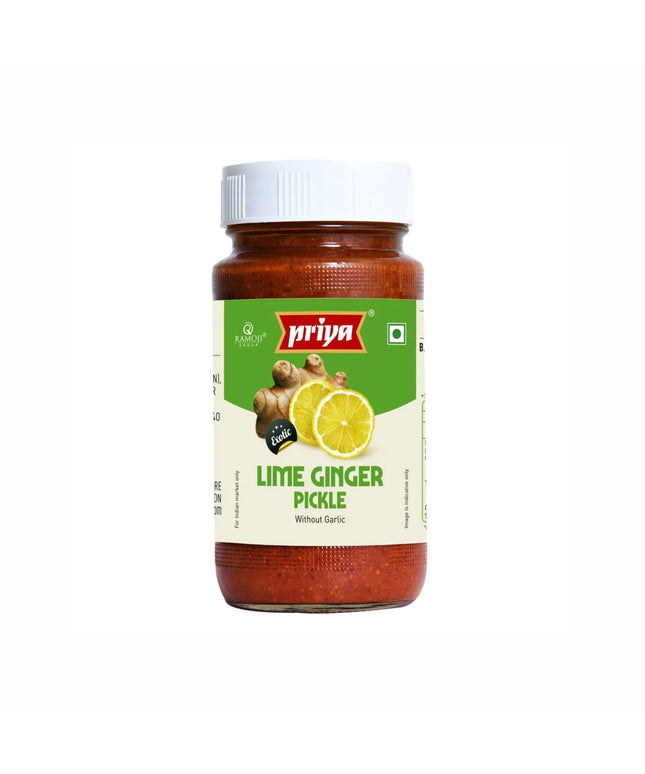 Priya Lime Ginger Pickle 10.5oz