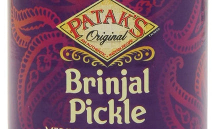 Patak's Brinjal Eggplant Pickle 10oz