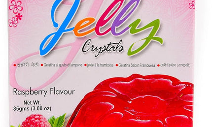 Laziza Jelly Crystals Raspberry 3oz