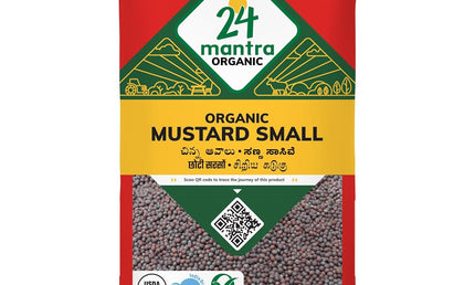 24 Mantra Organic Mustard Seeds 7oz