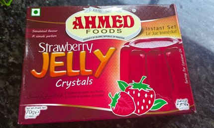 Ahmed Jelly Crystals Raspberry 2.8oz