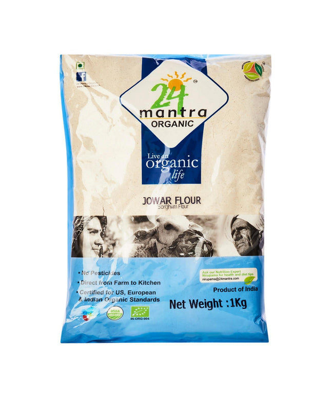 24 Mantra Organic Jowar Flour 2lb