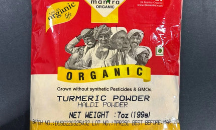 24 Mantra Organic Turmeric Powder 7oz